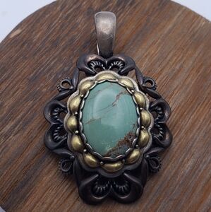 Carolyn Pollack Mixed Metal 925 Pendant